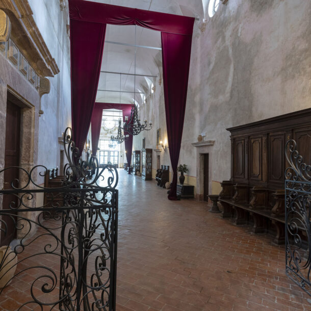 Corridoio Abbazia Santa Maria del Bosco - Contessa Entellina
