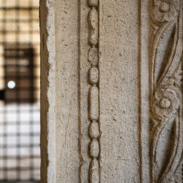 Porta inferriata - Abbazia Santa Maria del Bosco - Contessa Entellina